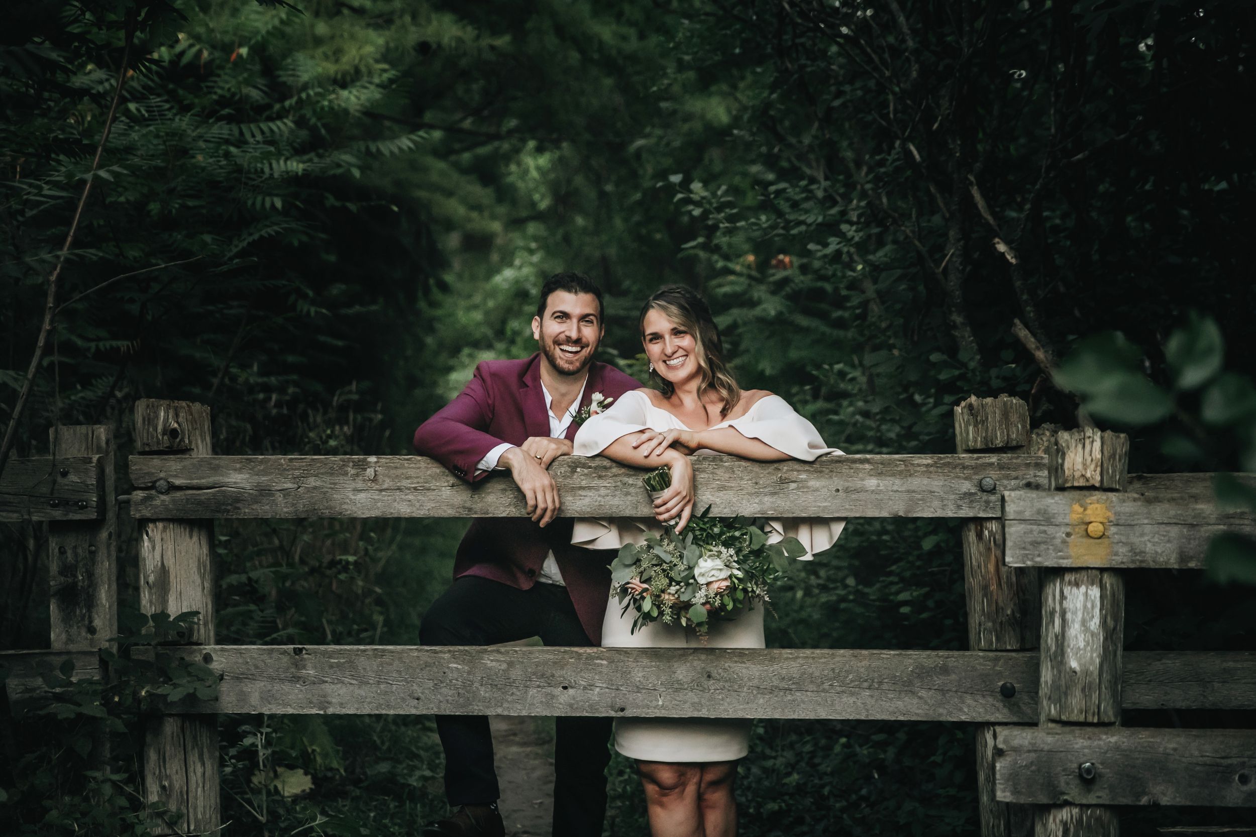London Ontario Surprise Backyard Pop Wedding Photography by Shawn Van Daele