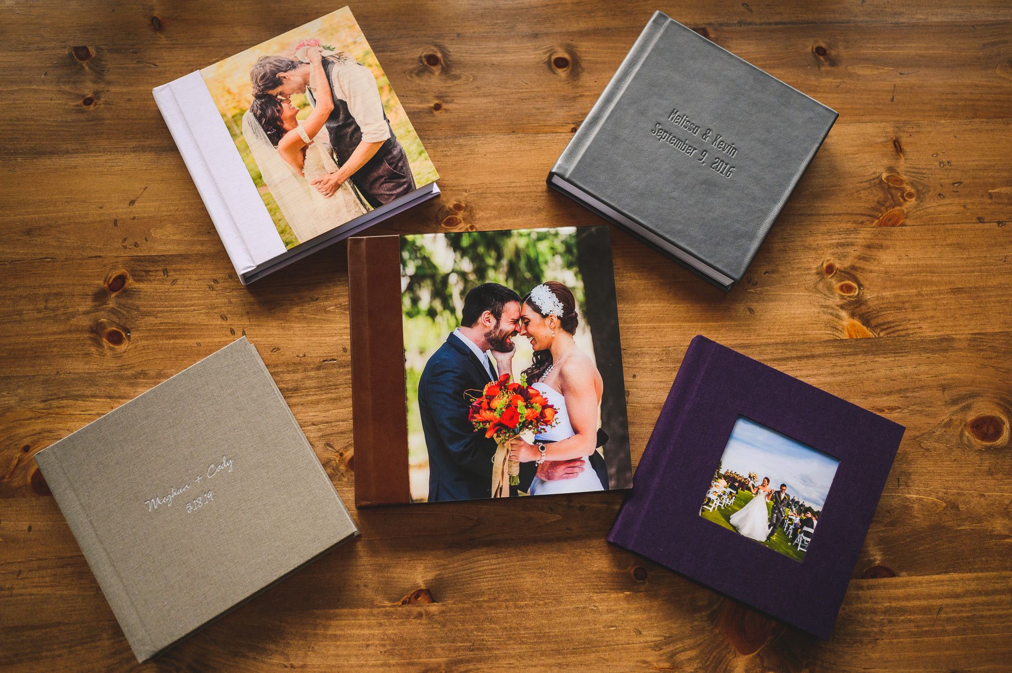 Wedding Album Design Nikki & Chip Photography