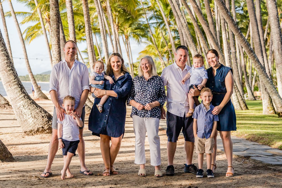 Family Portraits at Palm Cove Beach Cairns