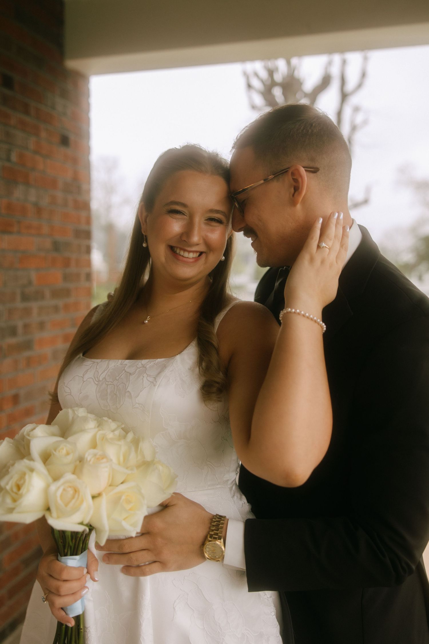 Jamie Bolle lead photographer with husband