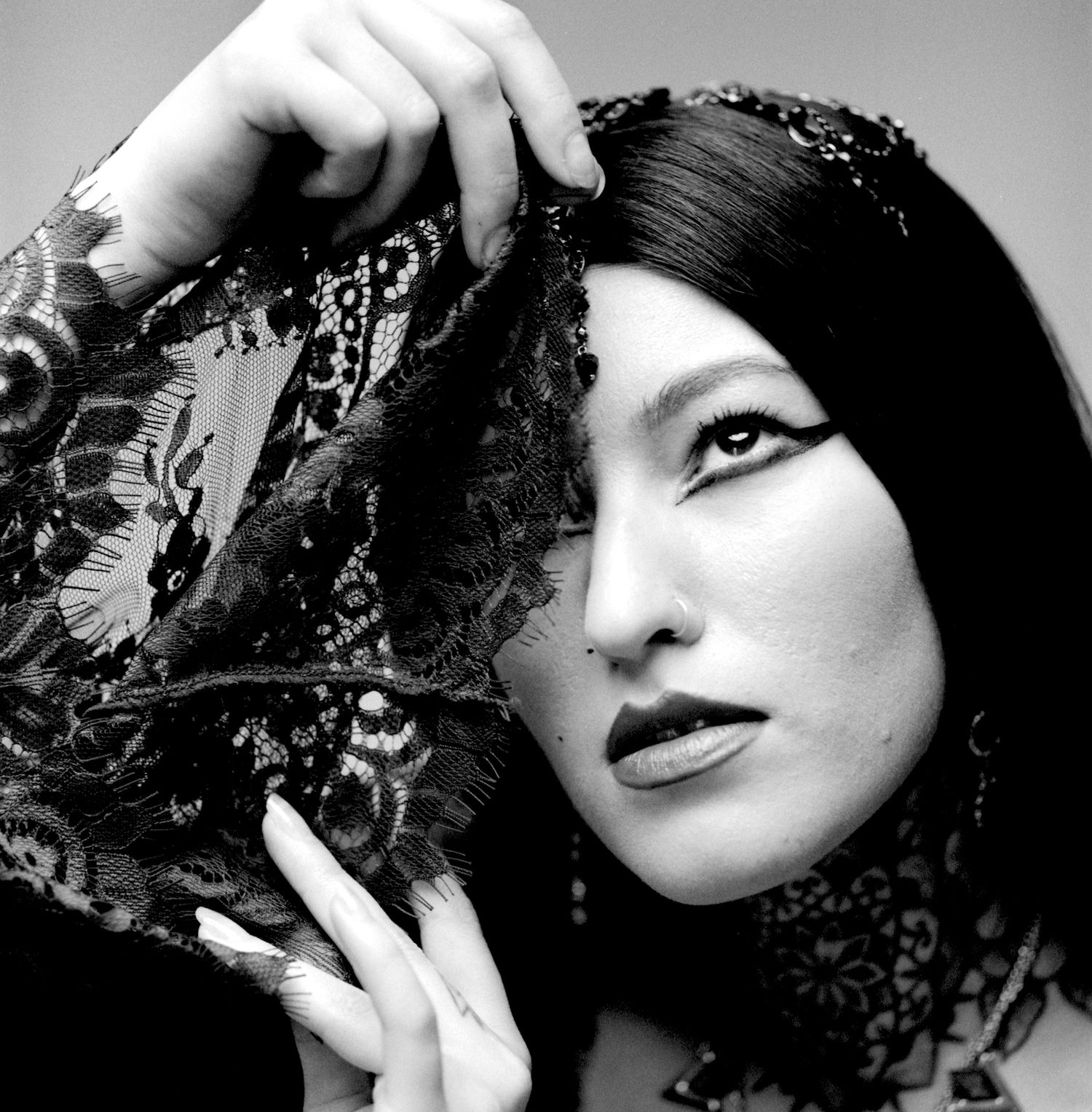 Photograph of model Ana Maria Georgia during Shoot 4 of Project Vampirique (#projectvampirique)