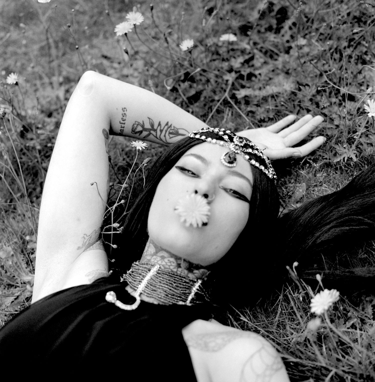 Photograph of model Ana Maria Georgia during Shoot 4 of Project Vampirique (#projectvampirique)