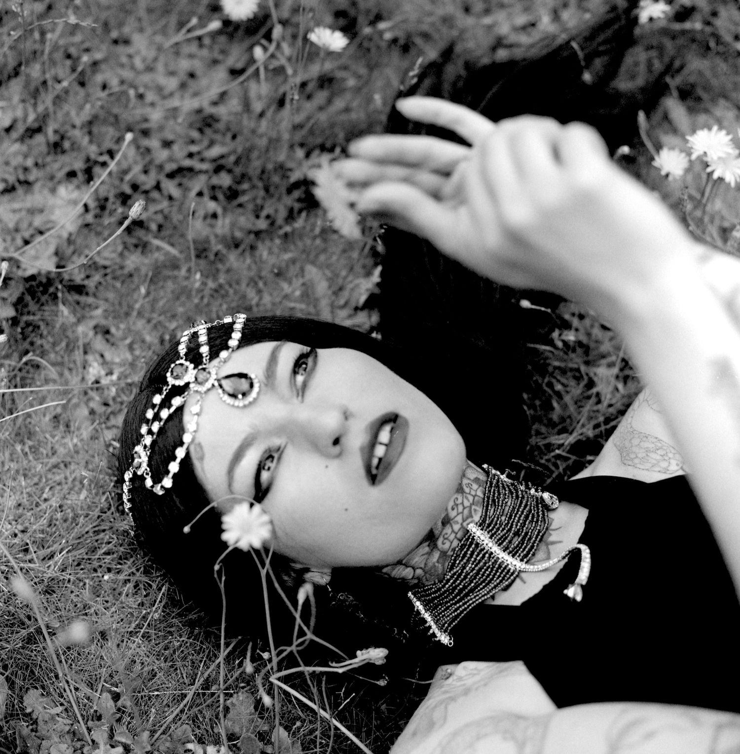 Photograph of model Ana Maria Georgia during Shoot 4 of Project Vampirique (#projectvampirique)