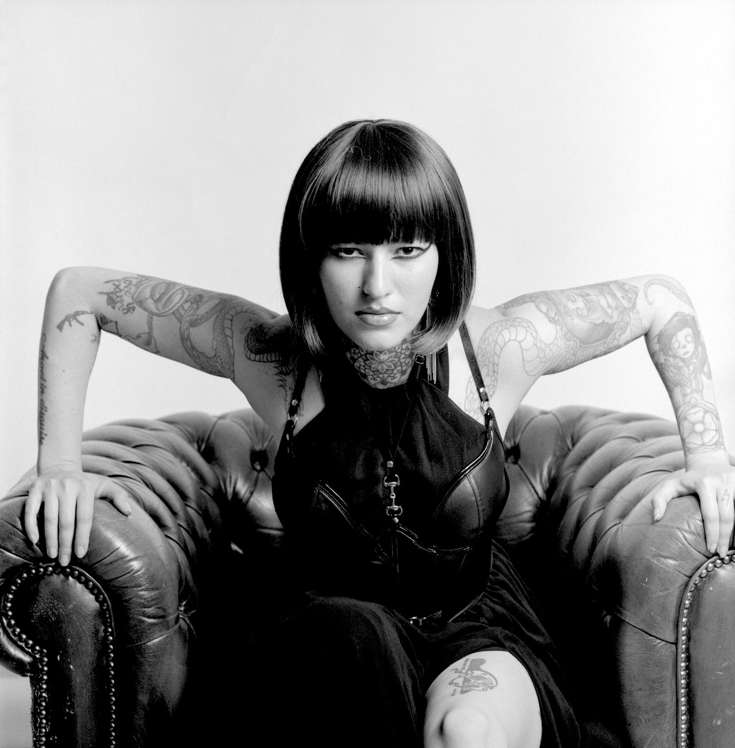 Photograph of model Ana Maria Georgia during Shoot 4 of Project Vampirique (#projectvampirique)