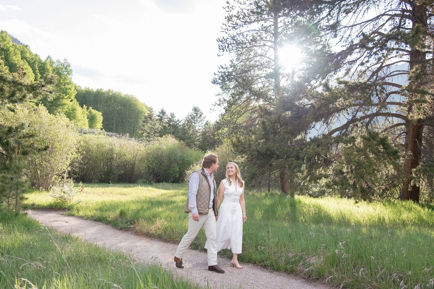 Vail engagement photos