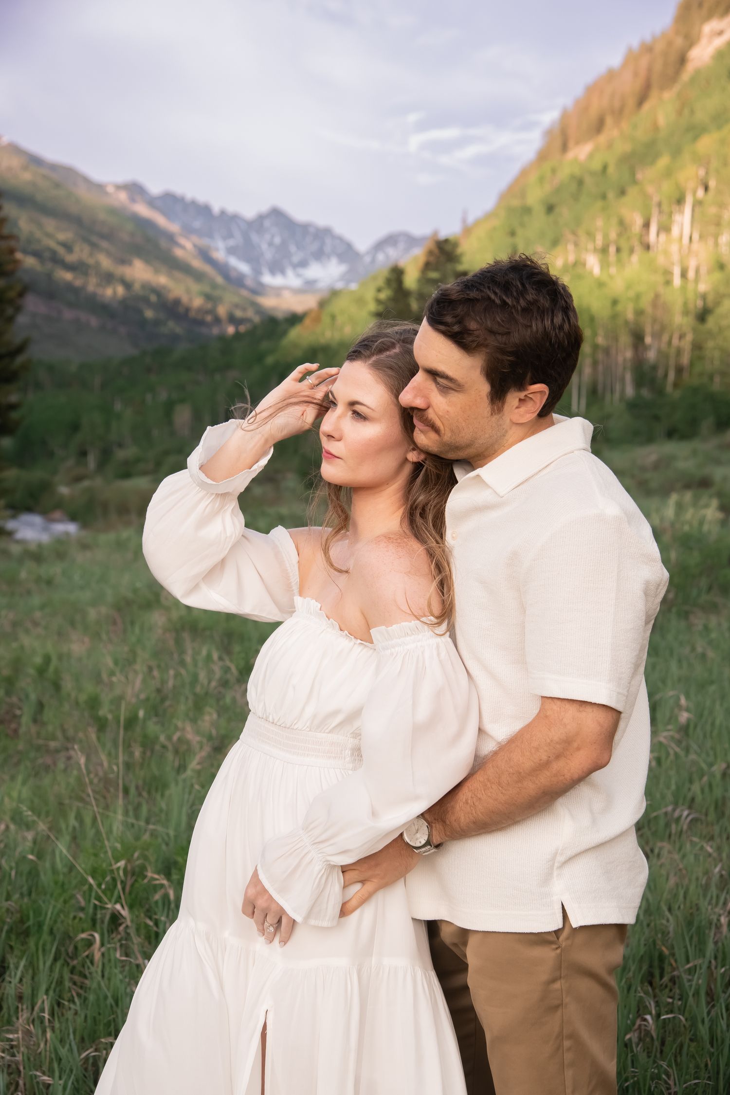 Vail Engagement Photos Mountains