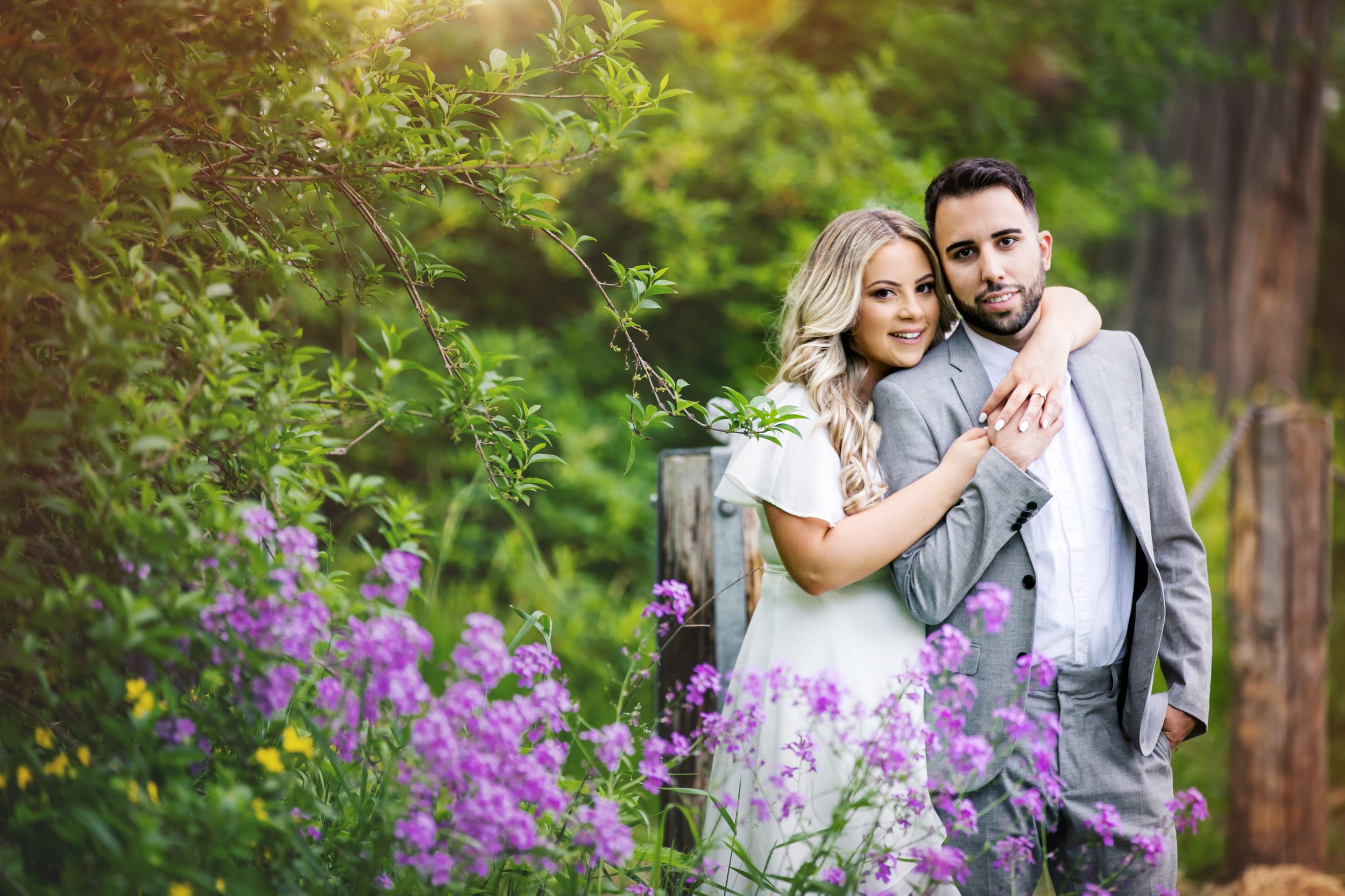Elora Gorge Ontario Spring Summer Engagement Photos by Shawn Van Daele