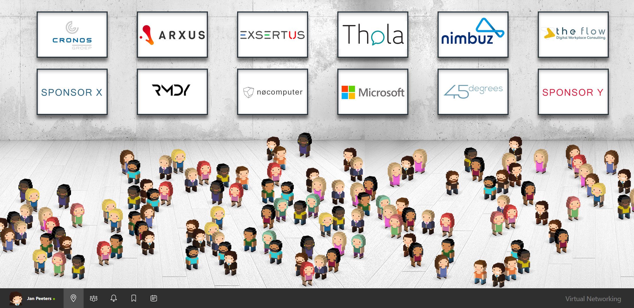 Want billboards on your next virtual online event? See how Thola can help.