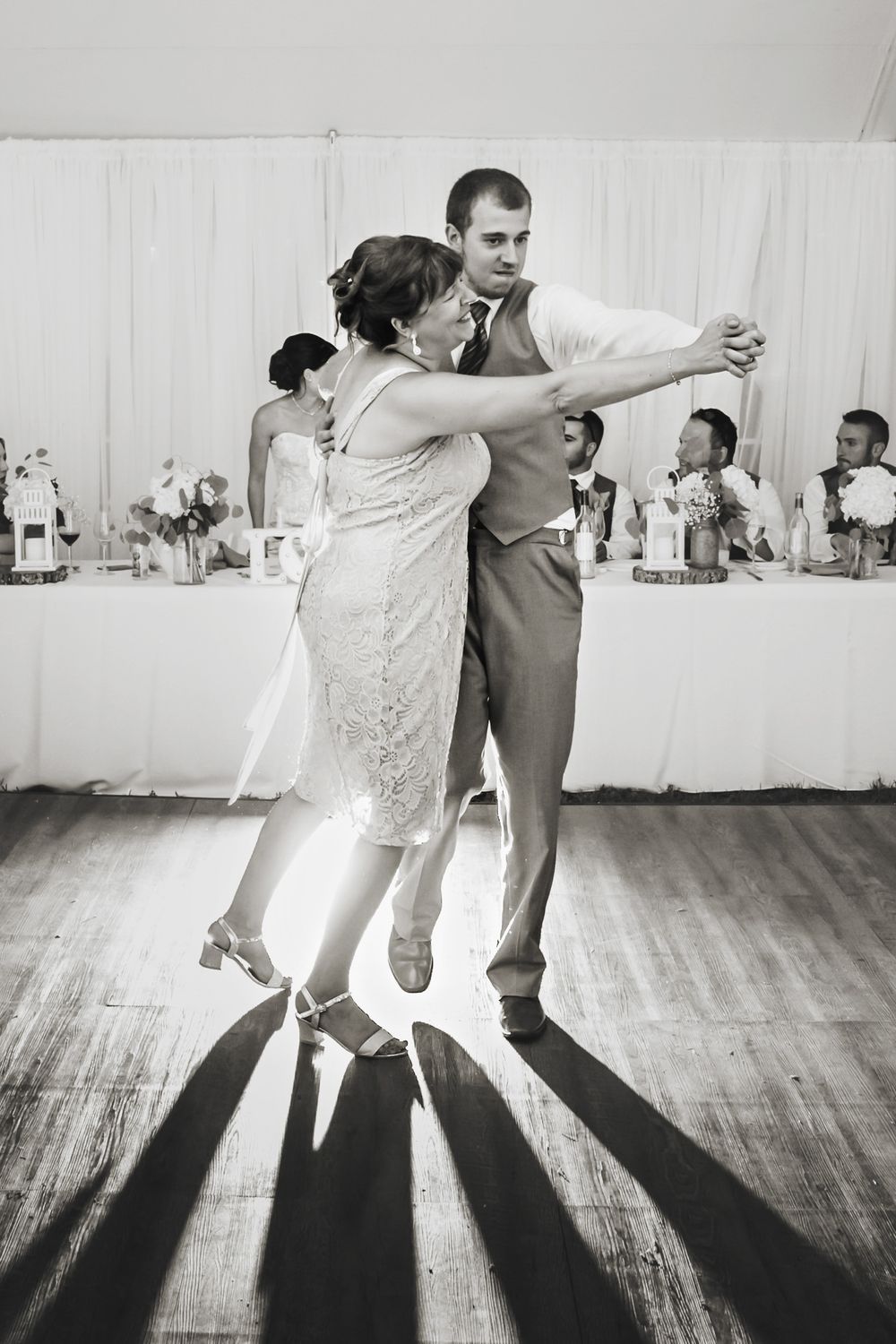 Rustic Farmhouse Backyard Wedding Photos by London Ontario Photographer Shawn Van Daele