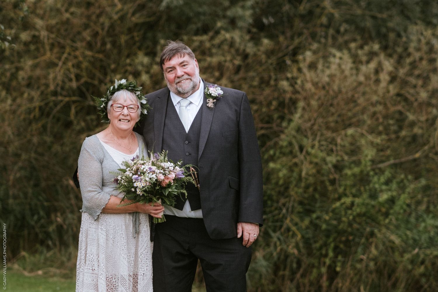 Documentary wedding photography of a bride and groom at Sutton St. James Baptist Church