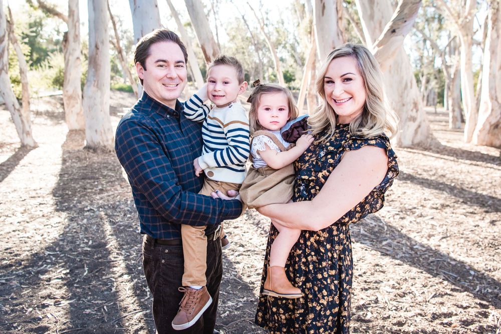 Photo of a family at Serrano Creek Park in Lake Forest, CA