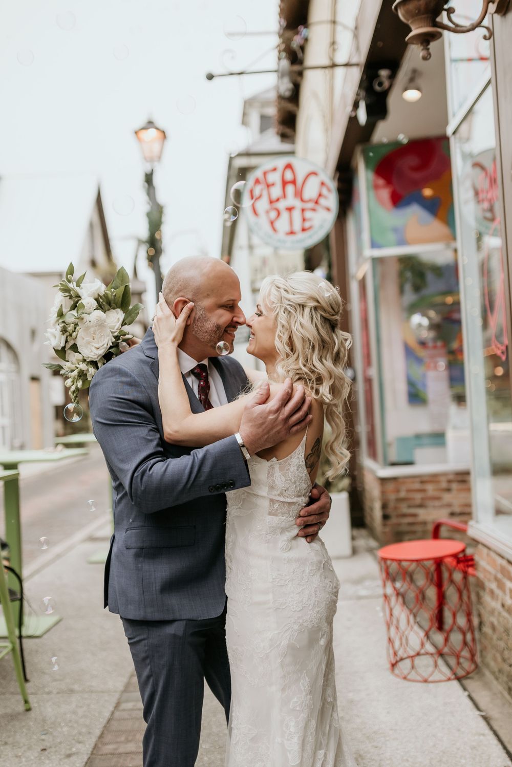 downtown St. Augustine Florida Elopement Venue Photographer