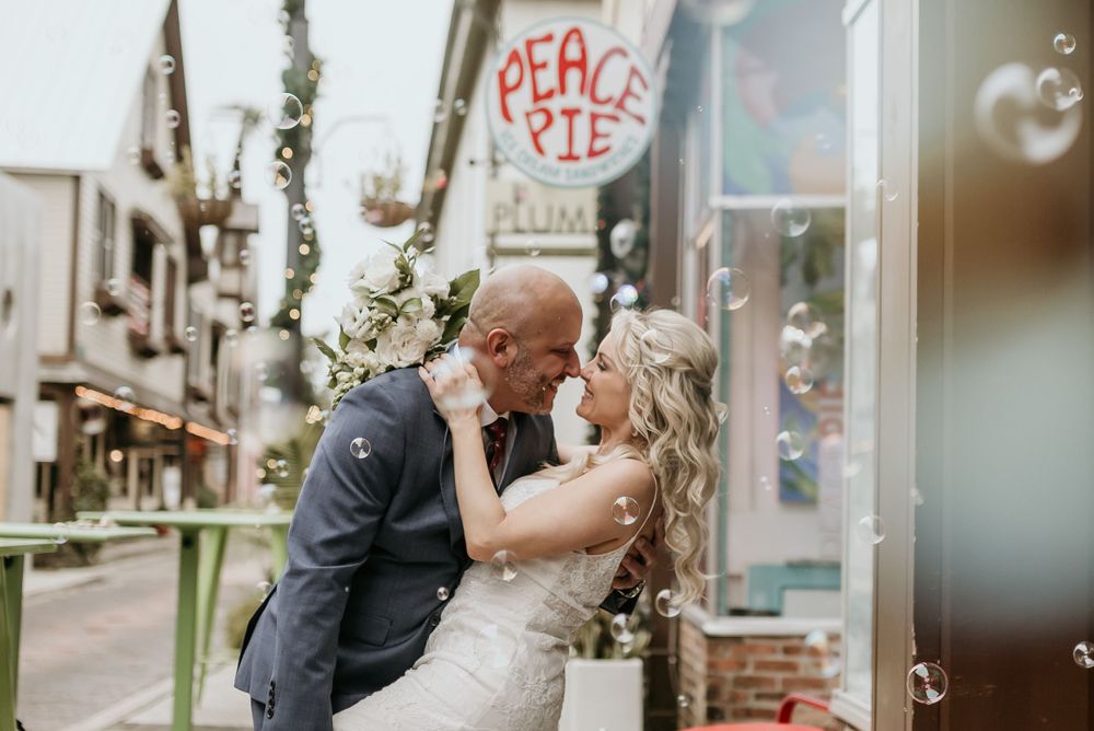 downtown St. Augustine Florida Elopement Venue Photographer
