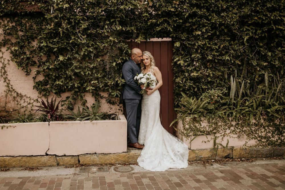 downtown St. Augustine Florida Elopement Venue Photographer