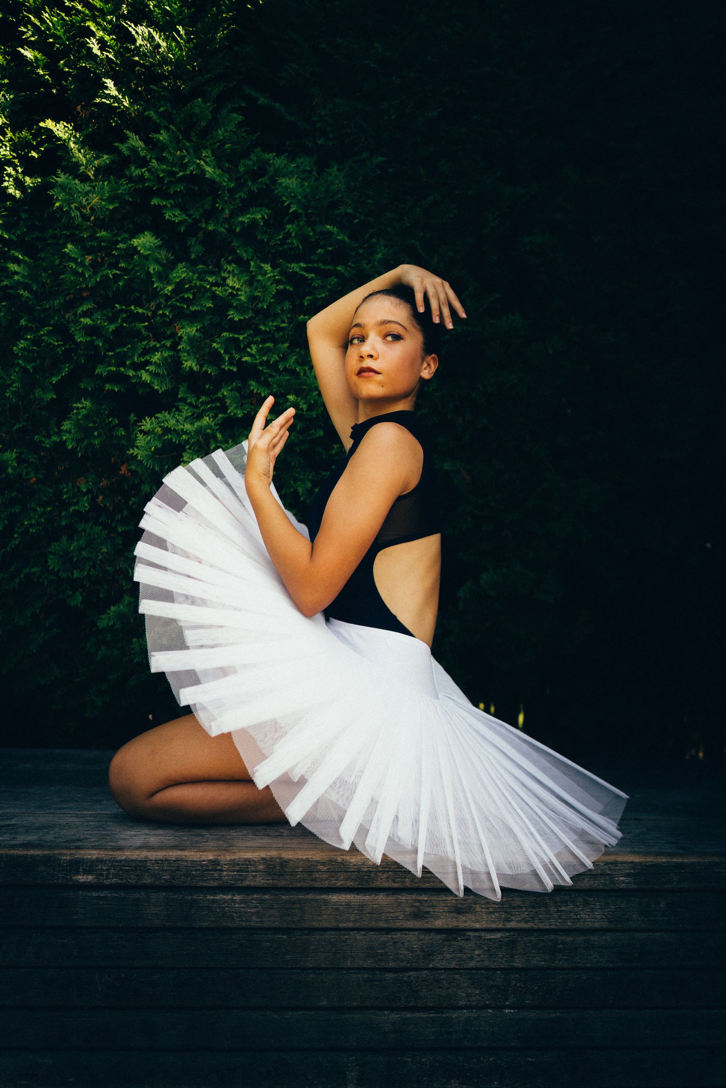 chicago dance ballet photography at millennium park lurie garden