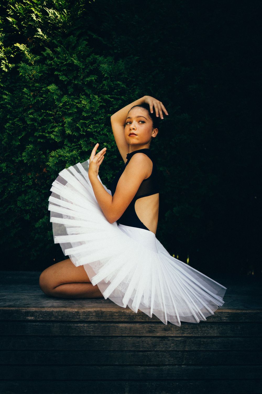 chicago dance ballet photography at millennium park lurie garden