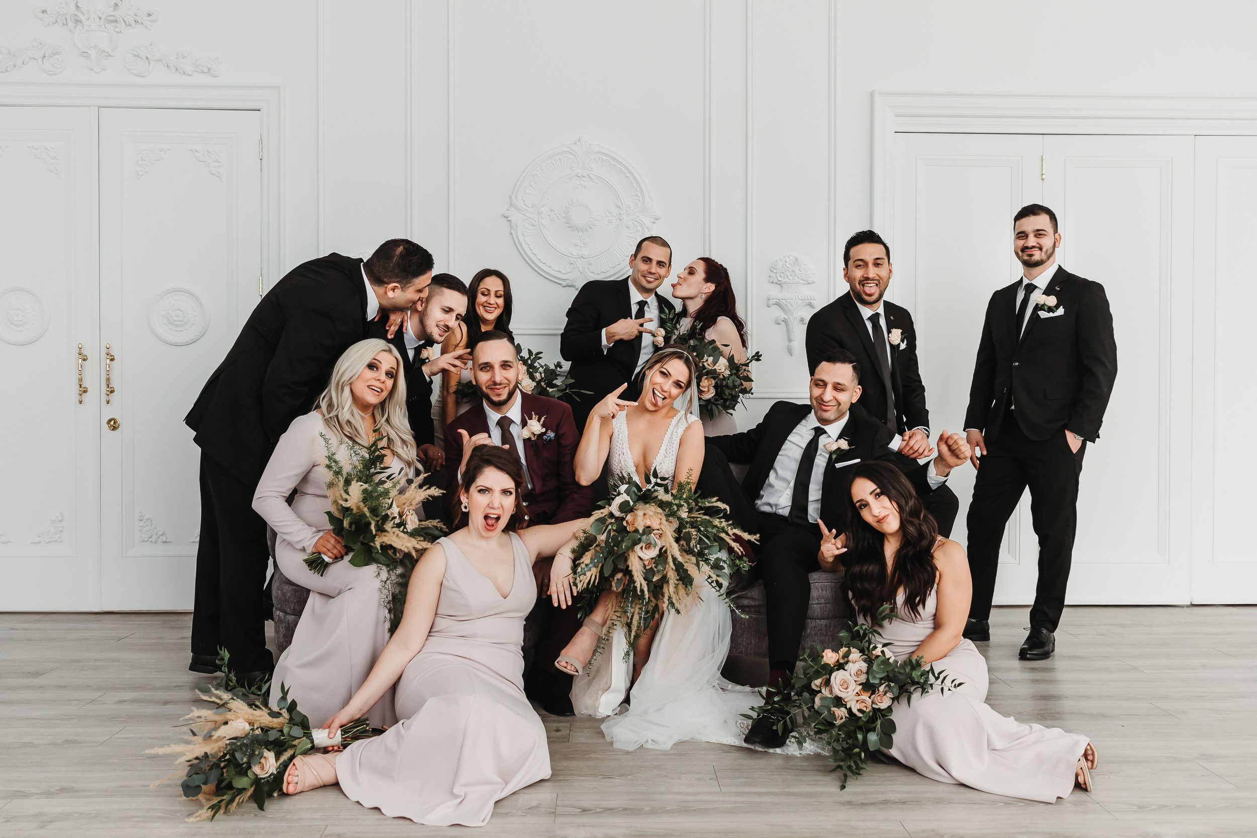 Grand Luxe Event Boutique and Mint Room Studios Toronto Wedding Photos by Shawn Van Daele