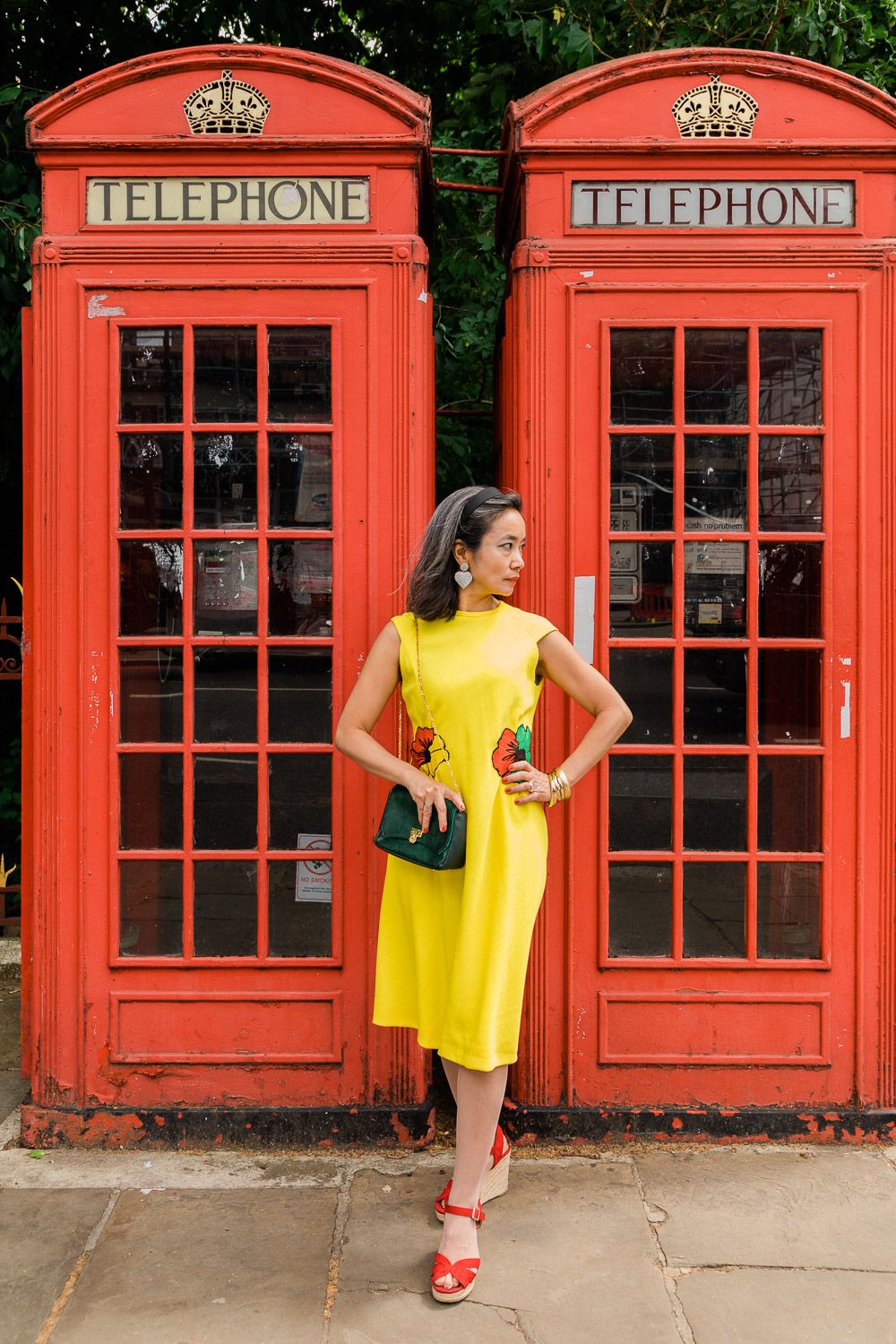 A personal branding photoshoot in London for a personal stylist from New York