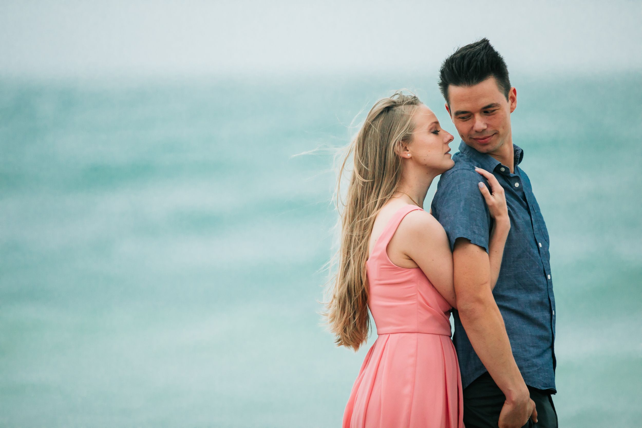 Grand Bend Beach Ontario engagement photos by Shawn Van Daele