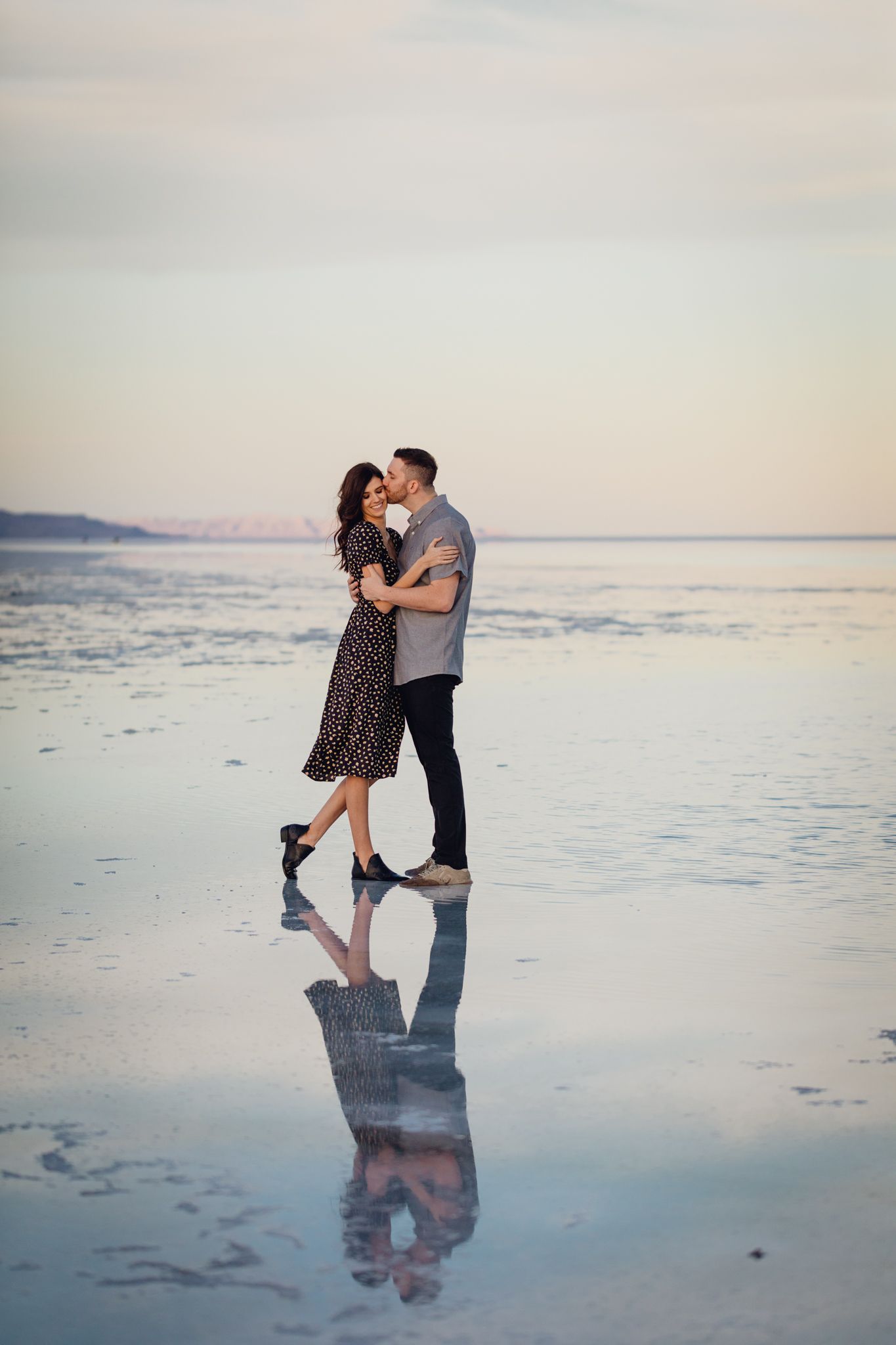 Engagements at the salt flats