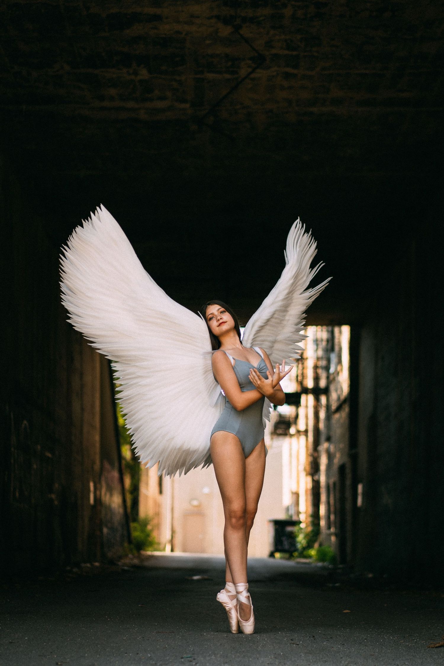 chicago angel wing dancer photography