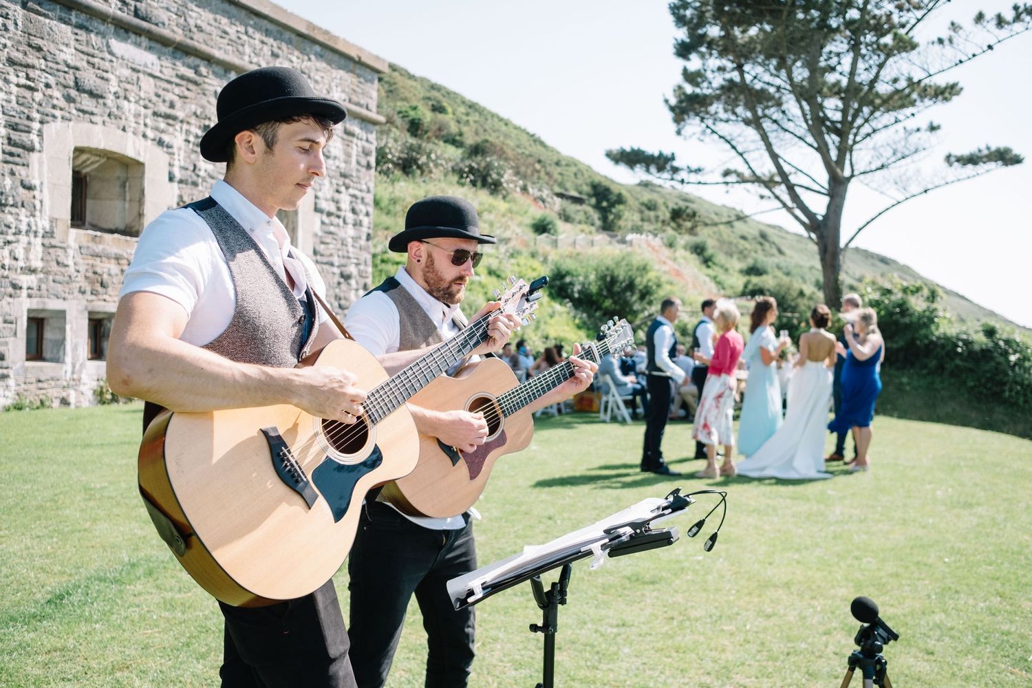 polhawn fort, lawn, entertainment