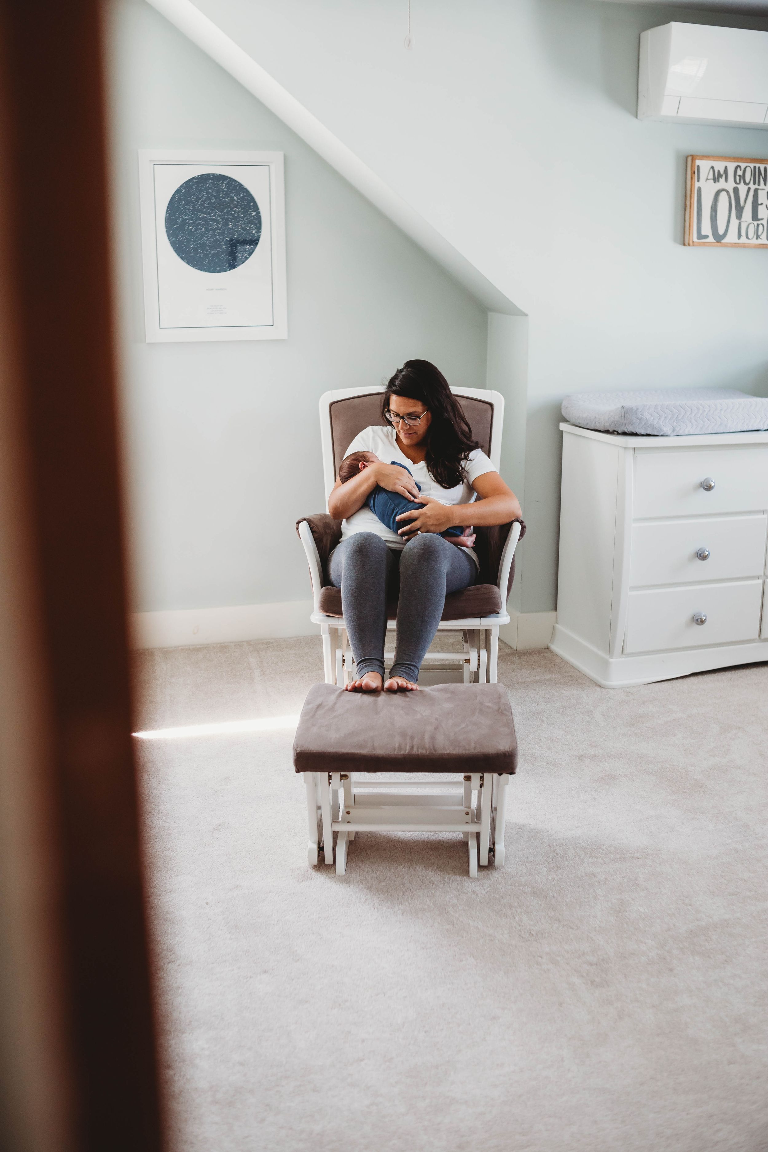 newborn baby by boston newborn photographer