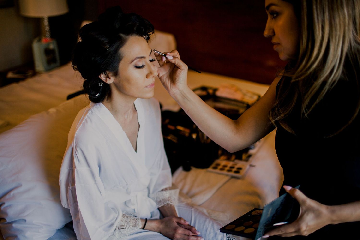 Rodaina Getting Ready with Makeup Artist