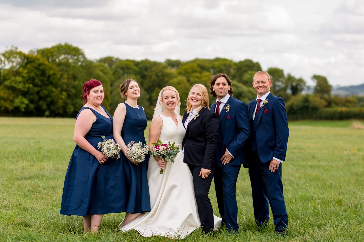 Candid wedding photograph Hampshire