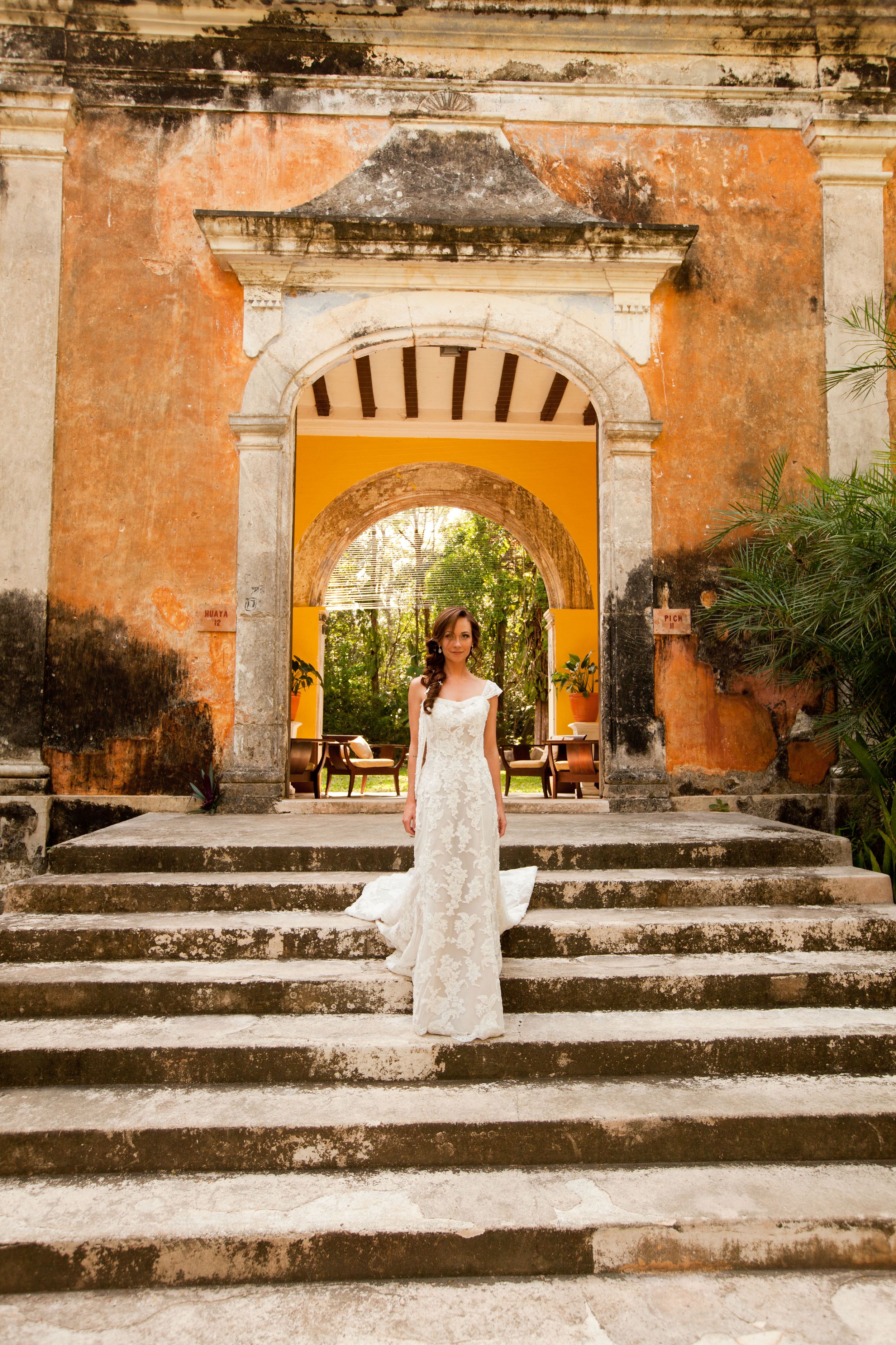 hacienda uayamon campeche mexico wedding 5