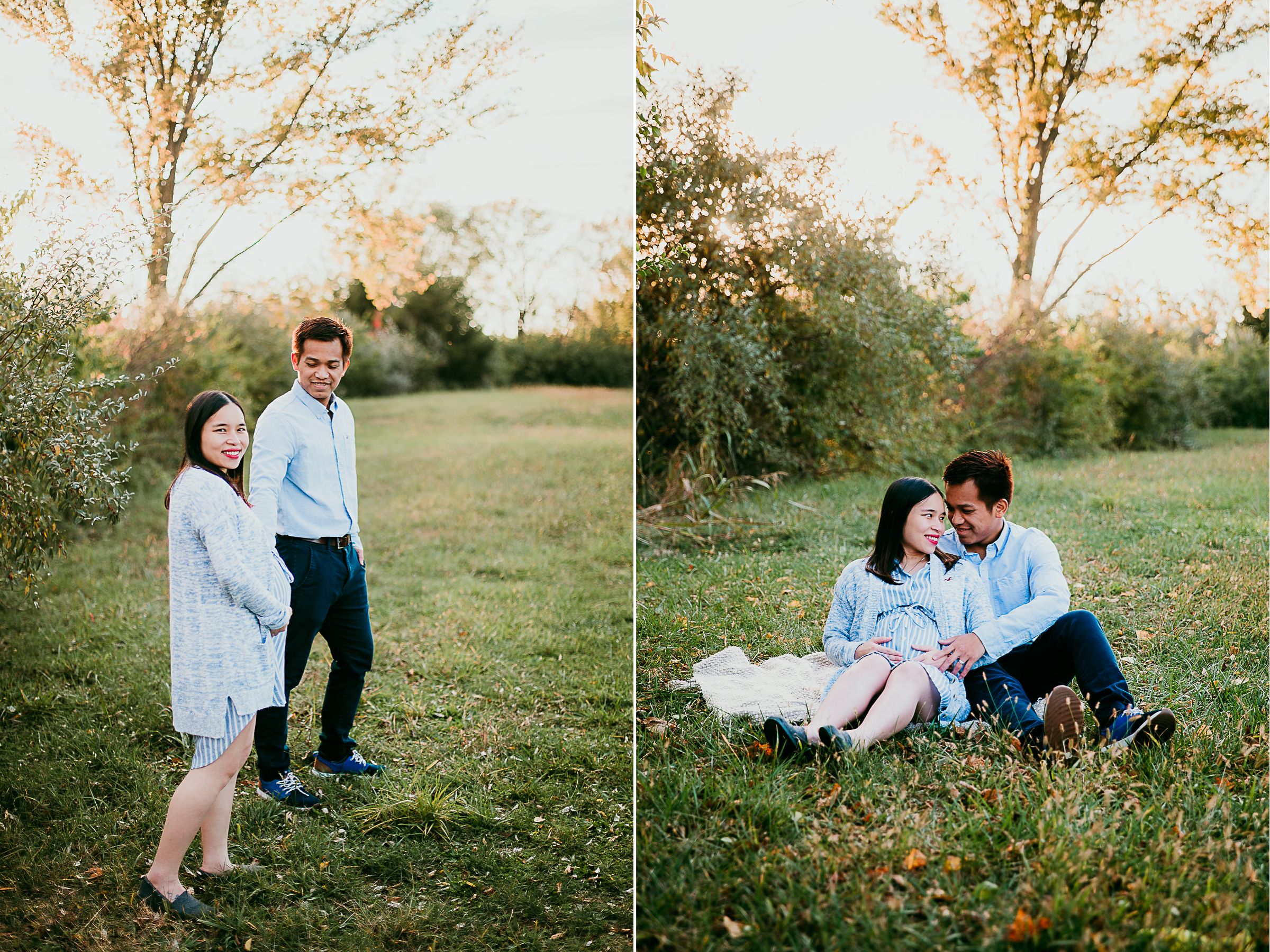 lee's summit maternity photoshoot at longview lake