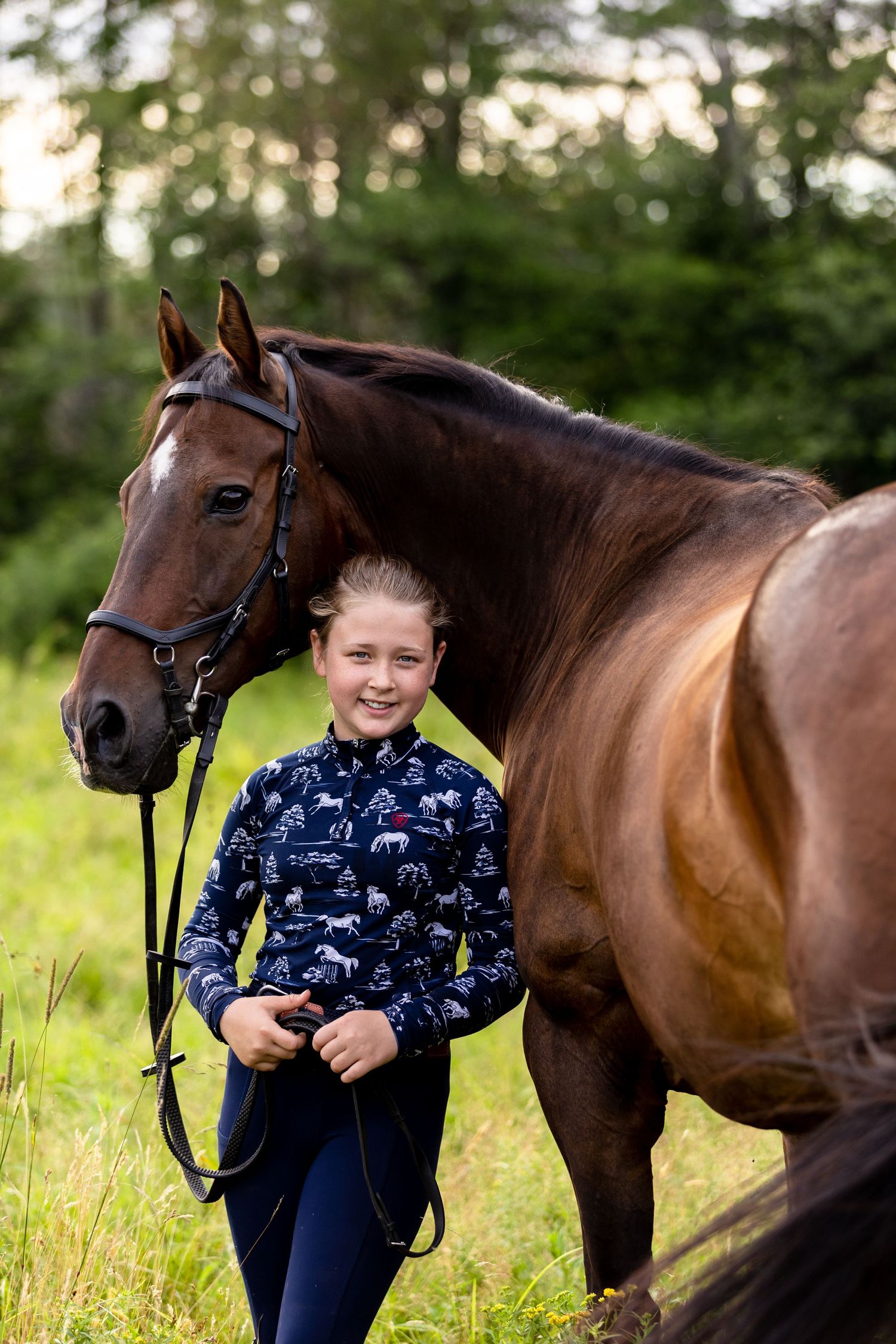 Horse & Rider portrait session equine photography equestrian