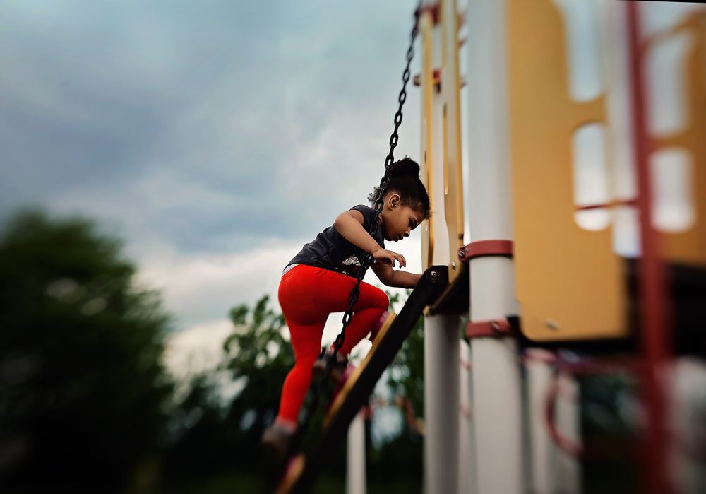 child on a playground