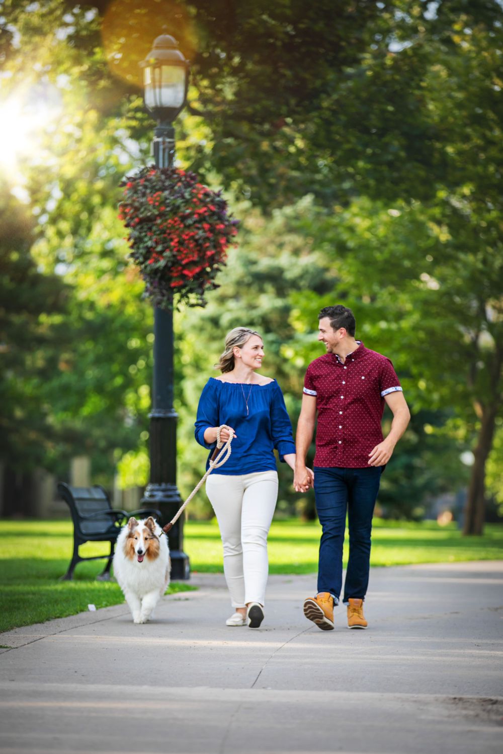 Downtown London Ontario Victoria Park Engagement Photos by Shawn VanDaele