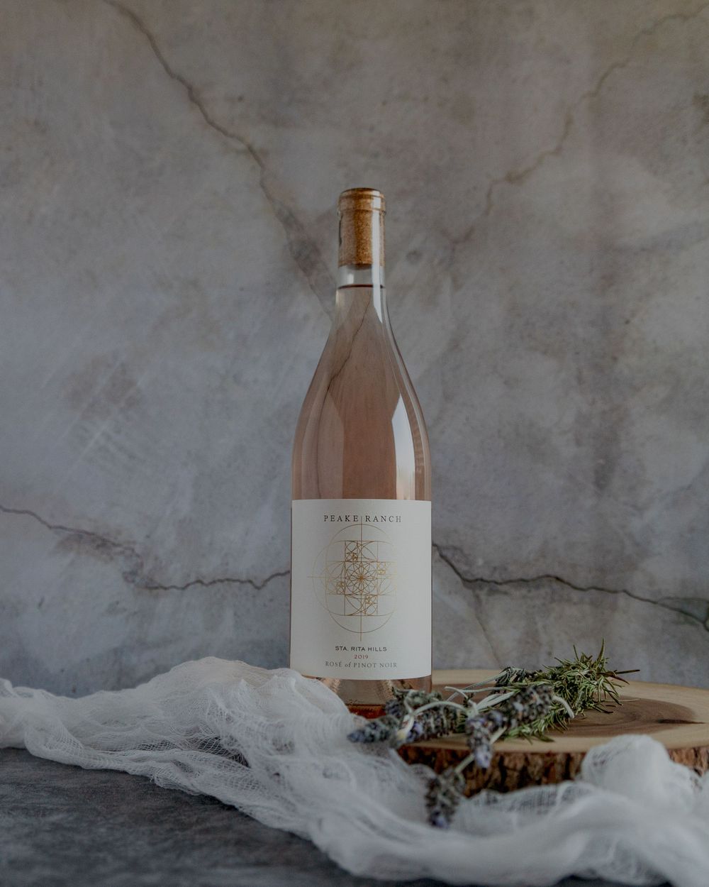 bottle photo of Peake Ranch pinot noir rosé