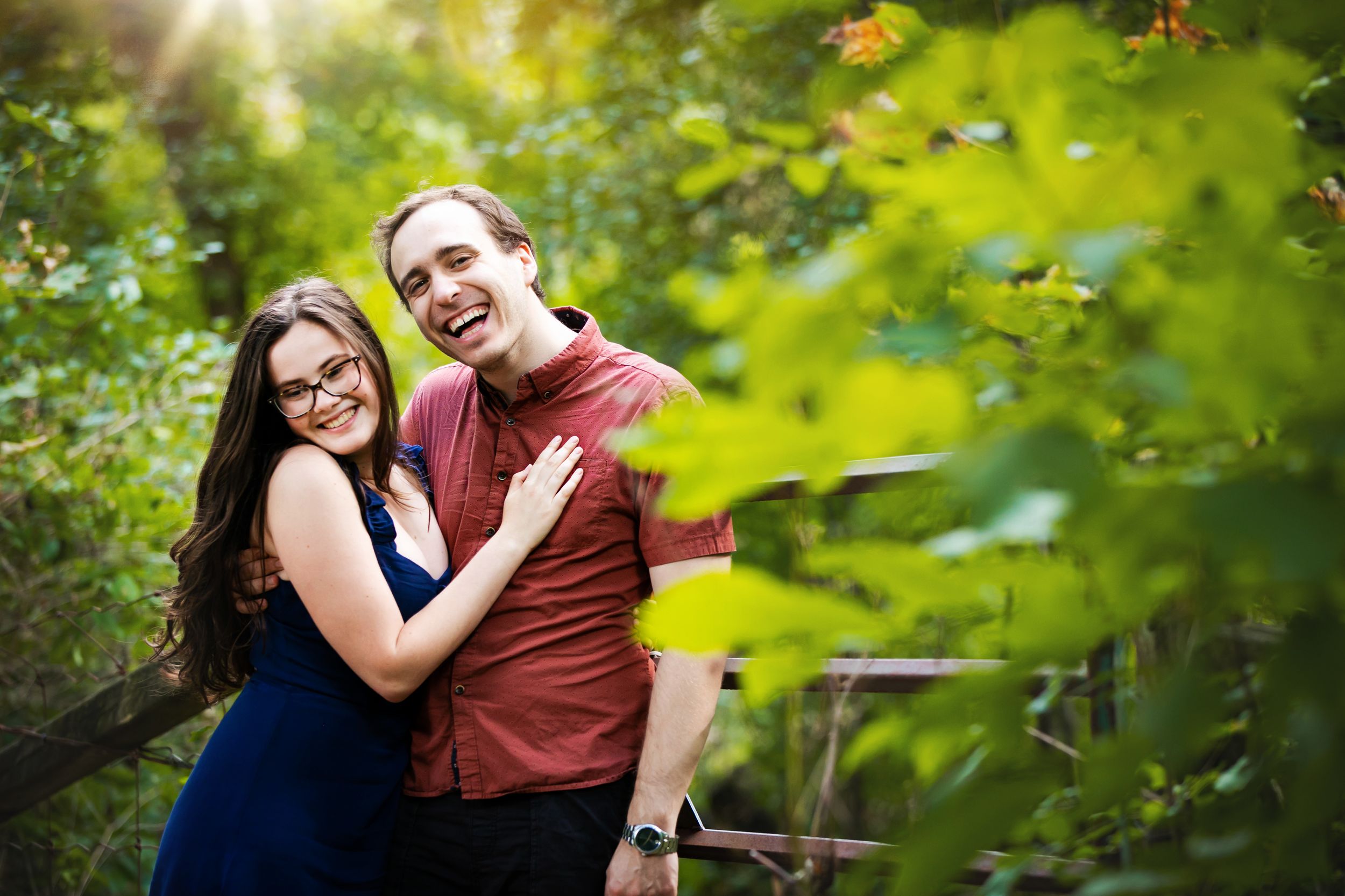 Sherman Falls Heritage Trail Ancaster Ontario Engagement Photos Shawn Van Daele