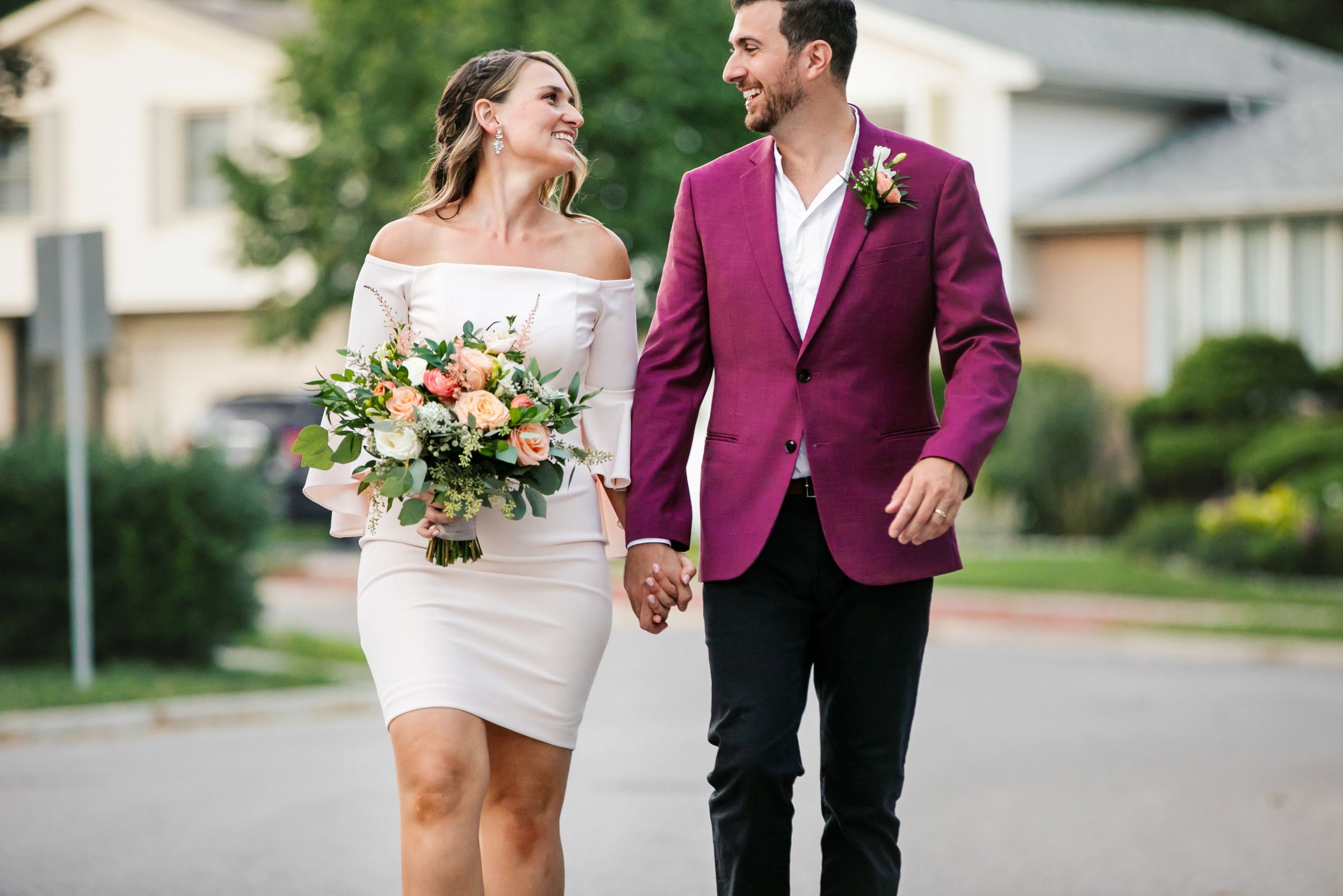 London Ontario Surprise Backyard Pop Wedding Photography by Shawn Van Daele