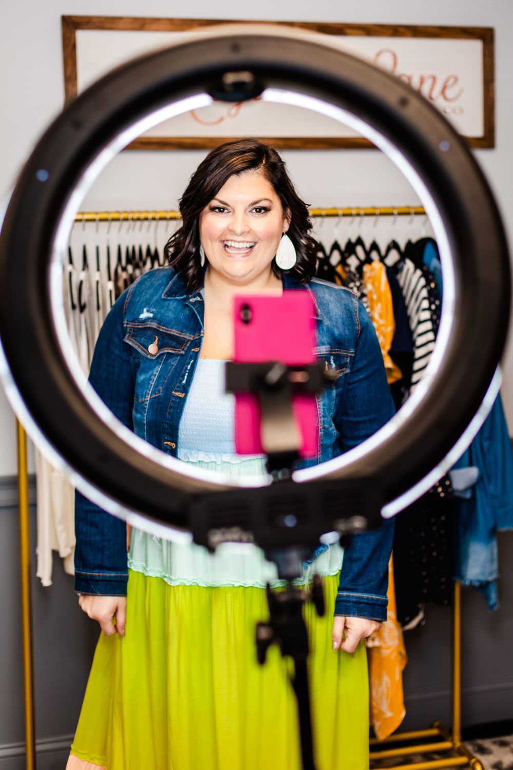 personal branding headshot boutique store owner south shore ma