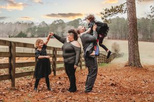 lifestyle family session newnan georgia special needs family