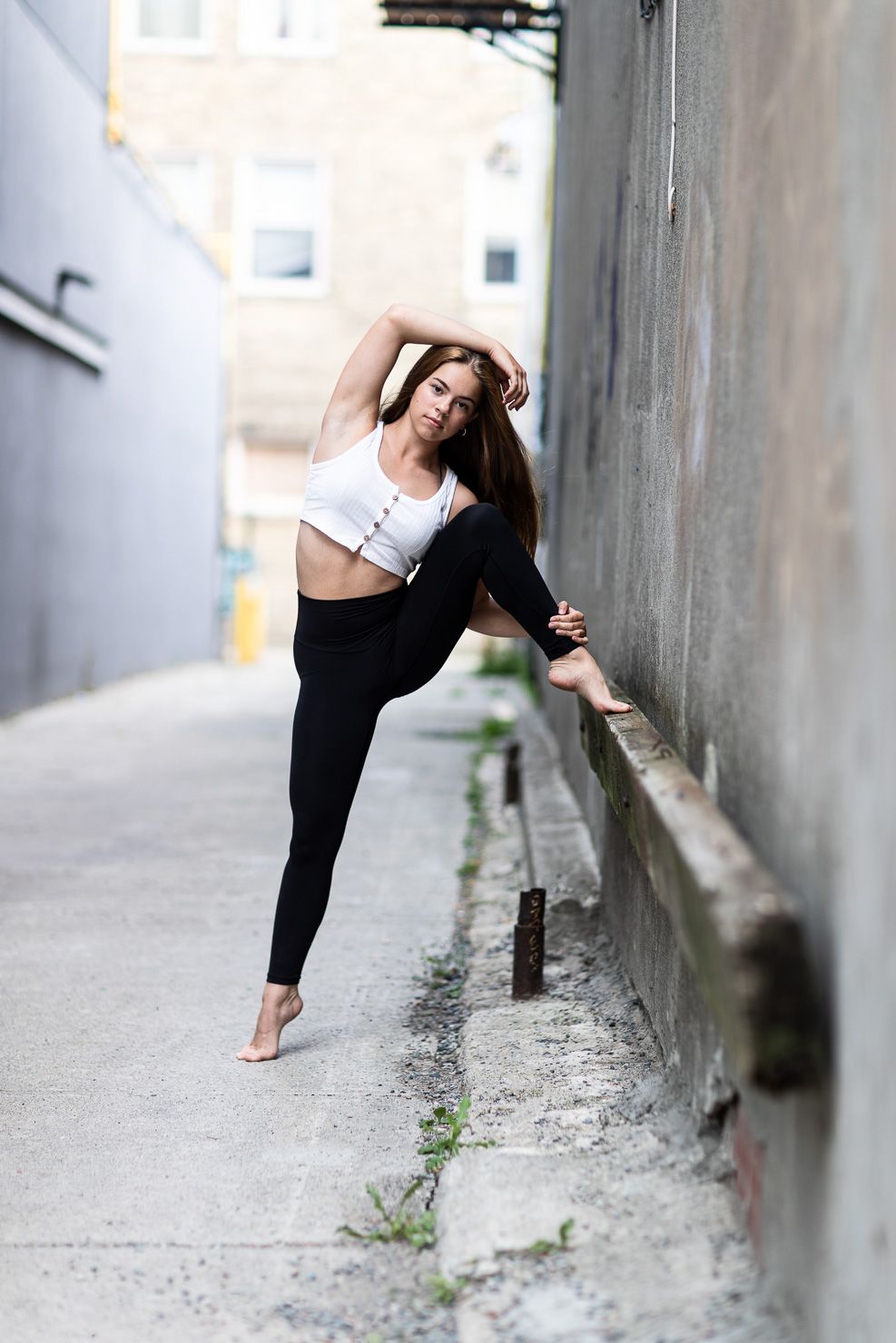 Alleyway, Dancing Downtown, Dancer, Dance Pose, Dance by aKaiserPhoto, Dance Photographer