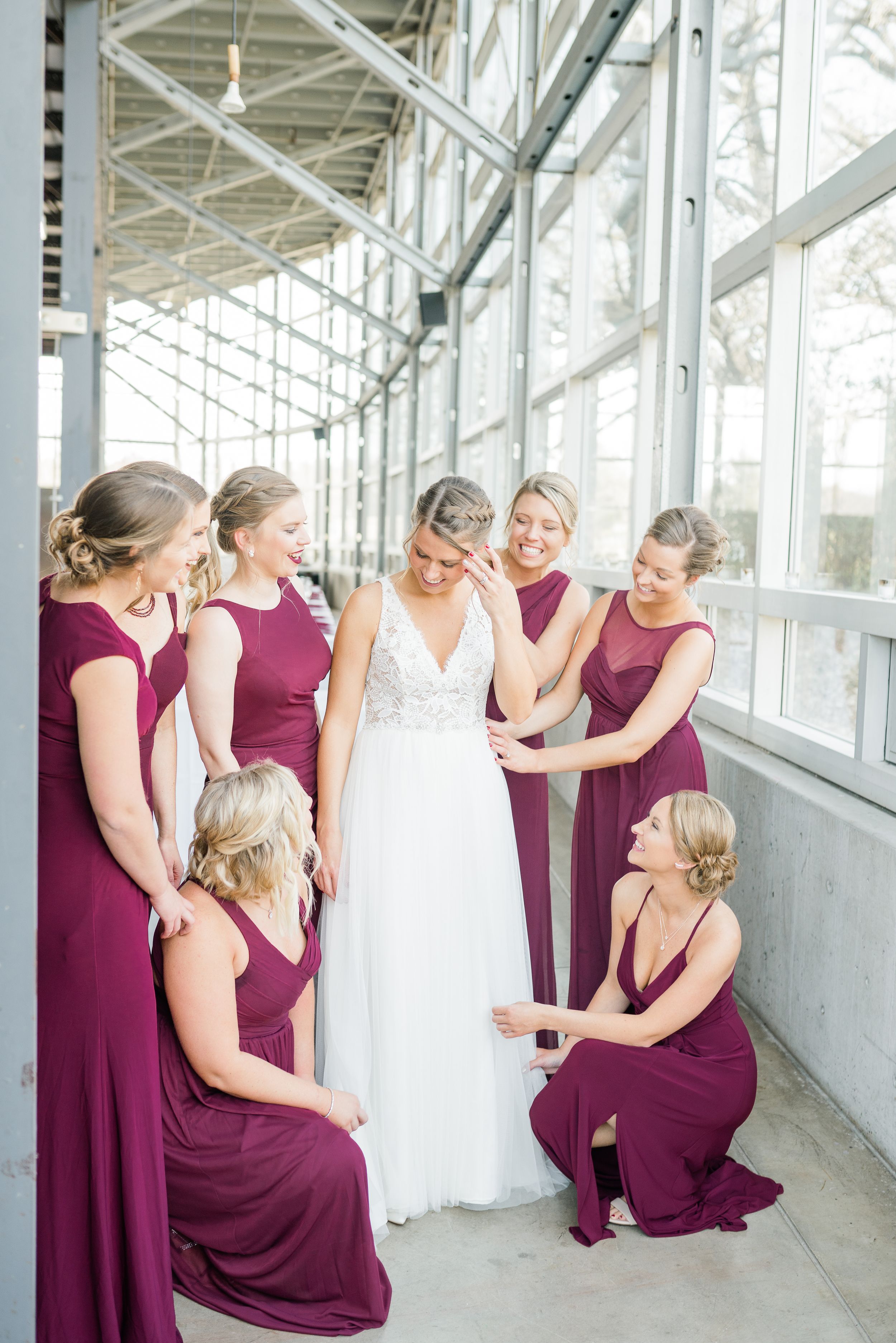 light and airy wedding photography at Sticks wedding venue in Des Moines, Iowa