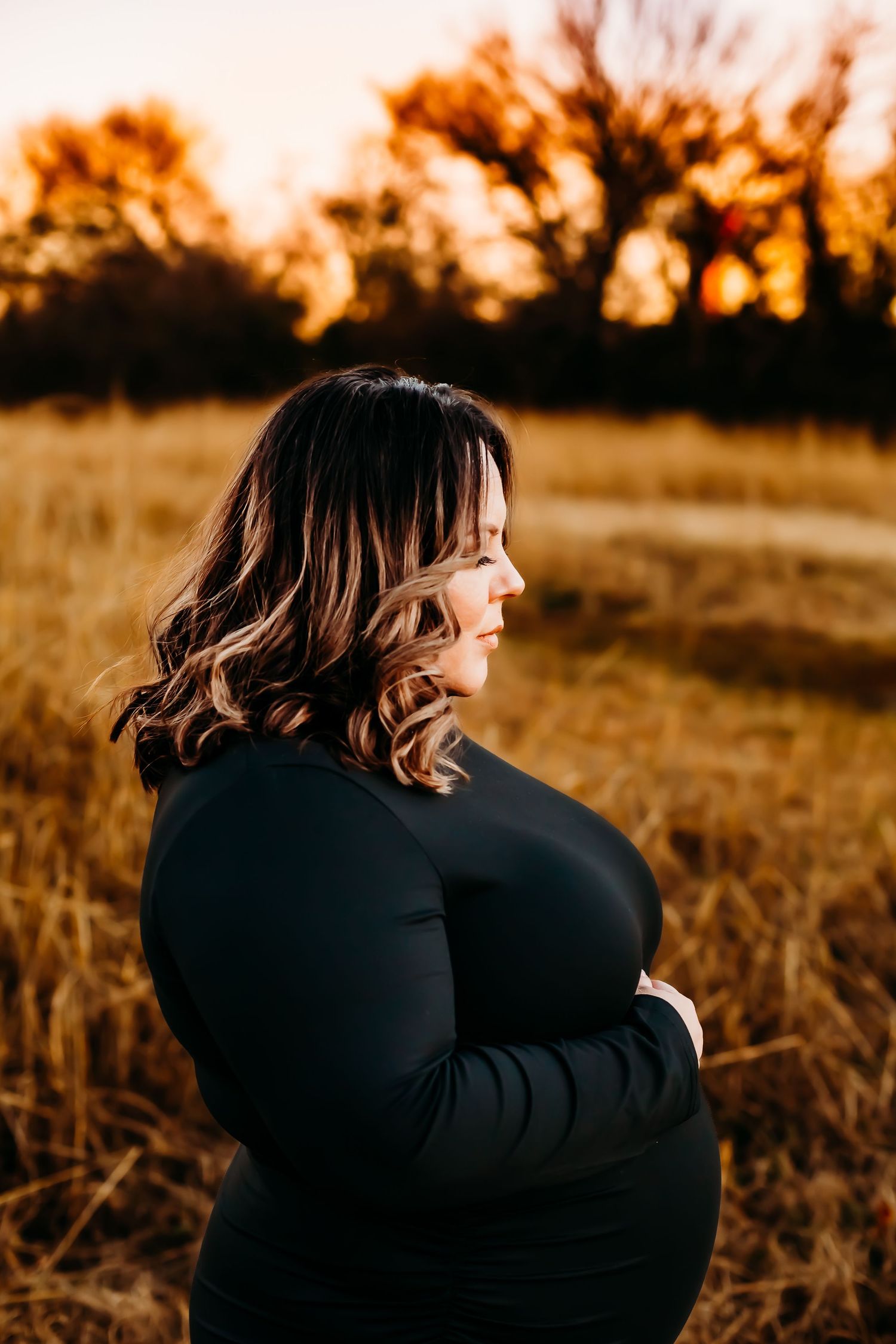 Fort Worth Headshot Photographer Family Engagement Portrait Maternity