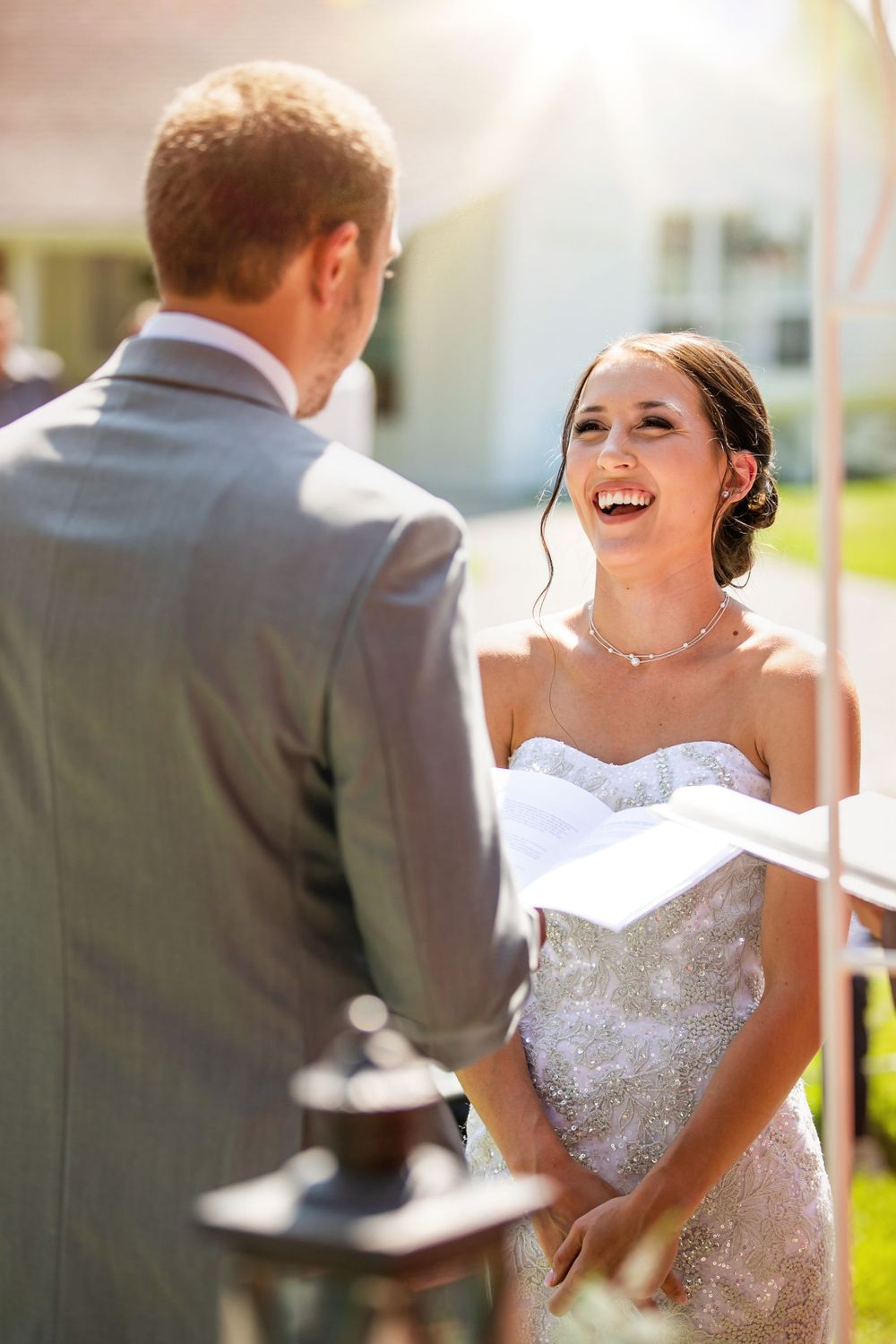 Rustic Backyard Farmhouse Wedding Photos Colborne Ontario by Shawn Van Daele