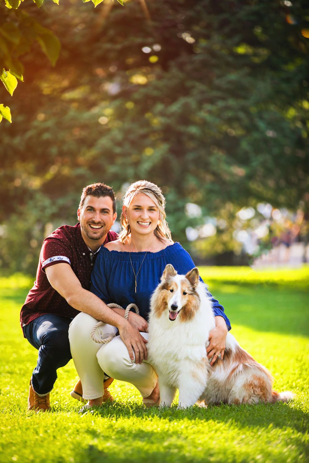 Downtown London Ontario Victoria Park Engagement Photography by Shawn Van Daele