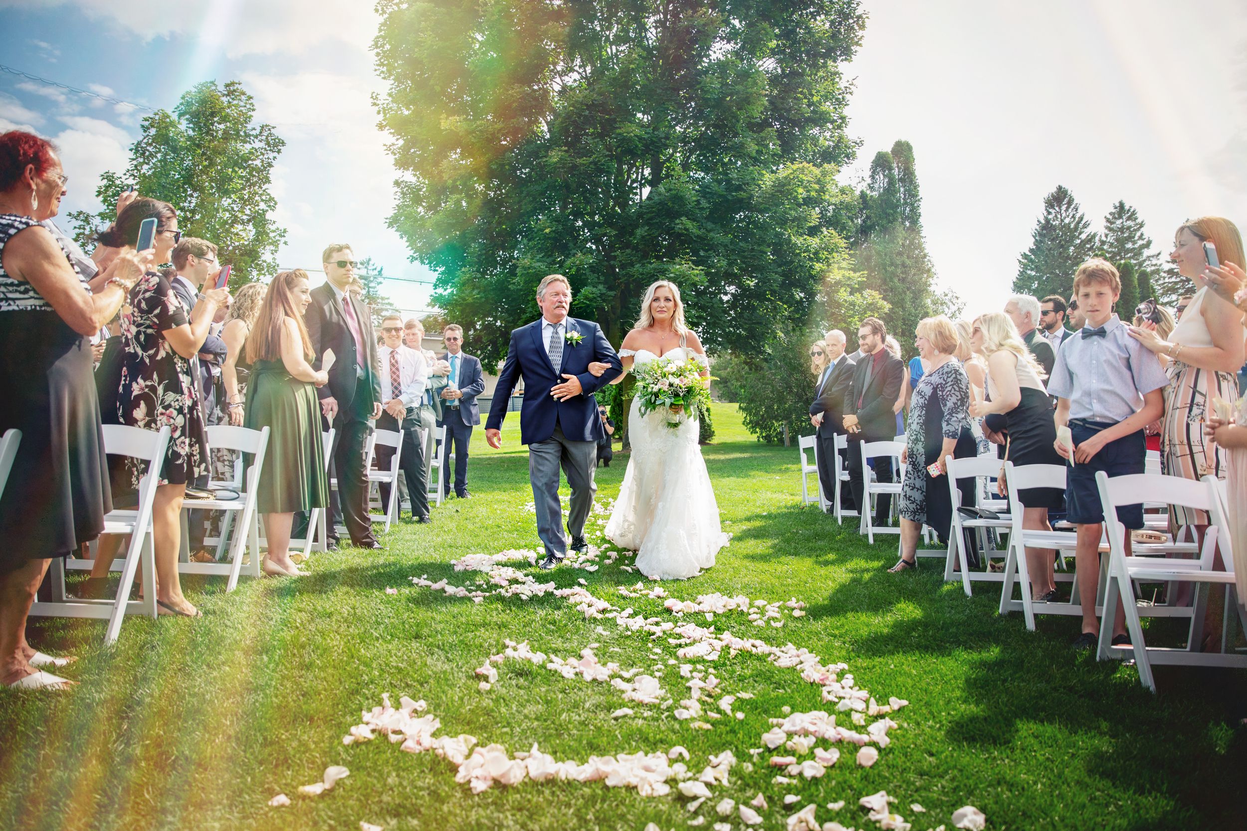 St.Mary's Golf & Country Club Summer Wedding Photography by Shawn Van Daele