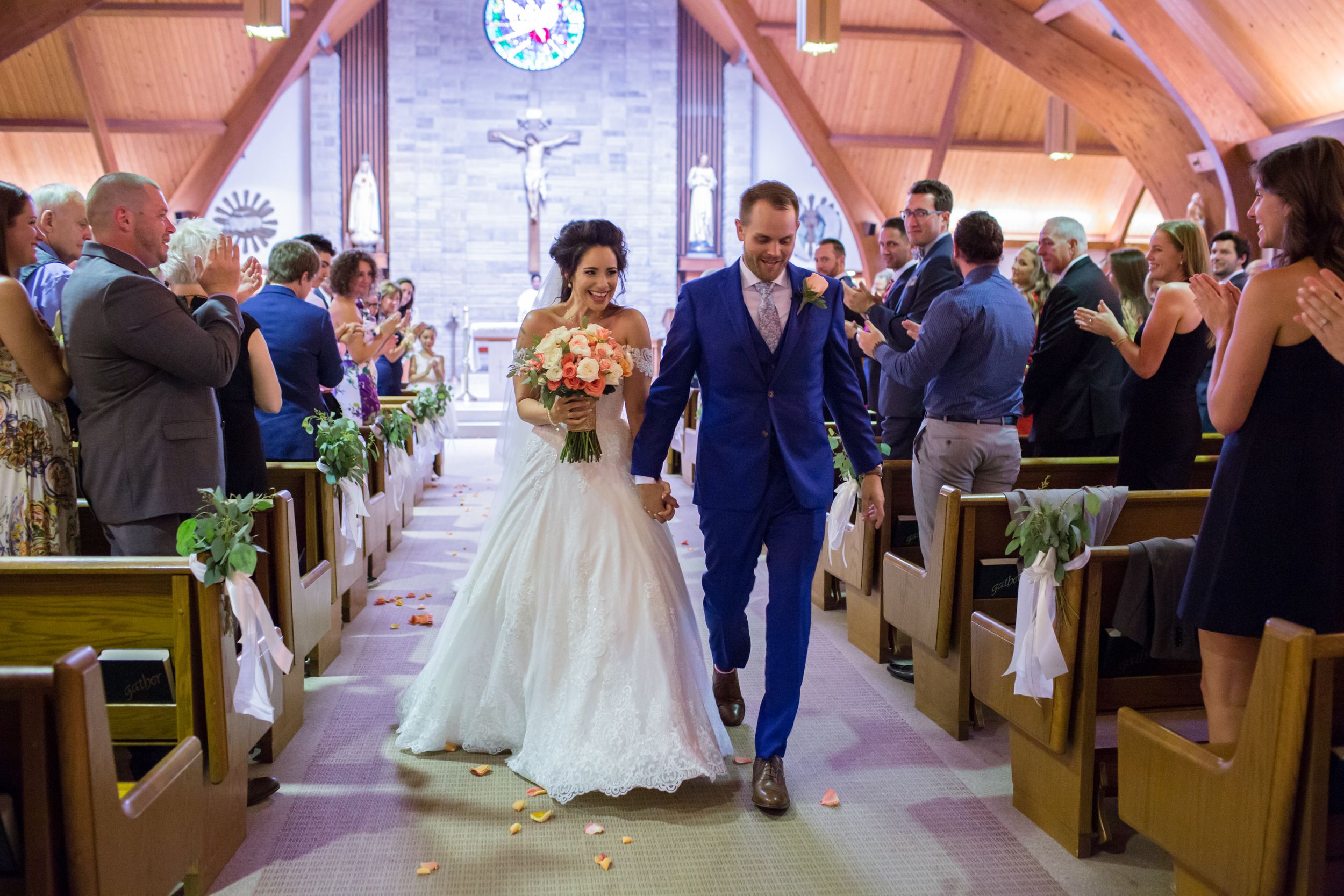 Visual Narrative Photography Michigan wedding photography church