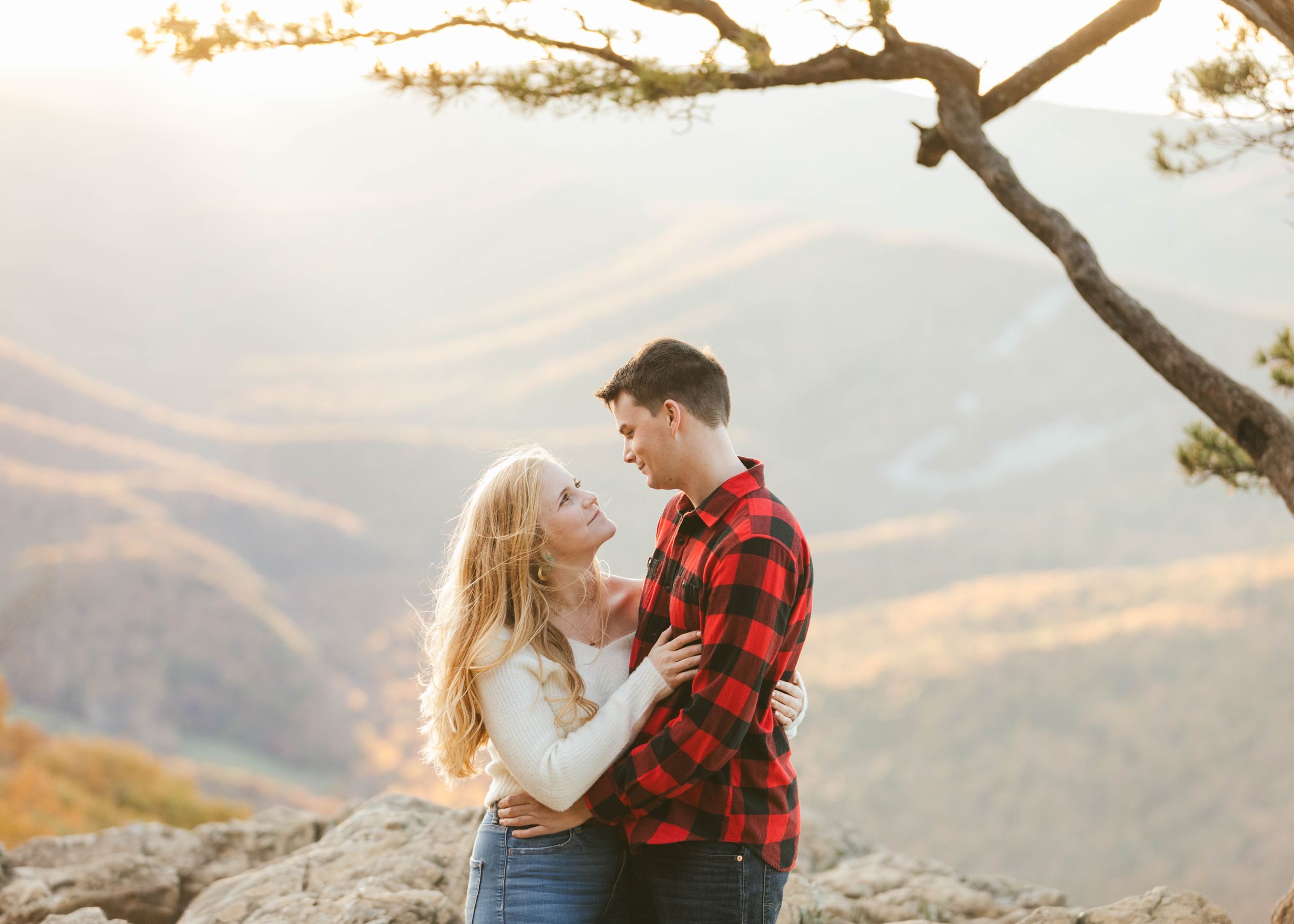 Richmond Virginia Portrait Photographer Emily Butz of M. Photo Blue Ridge Parkway engagement wedding photography