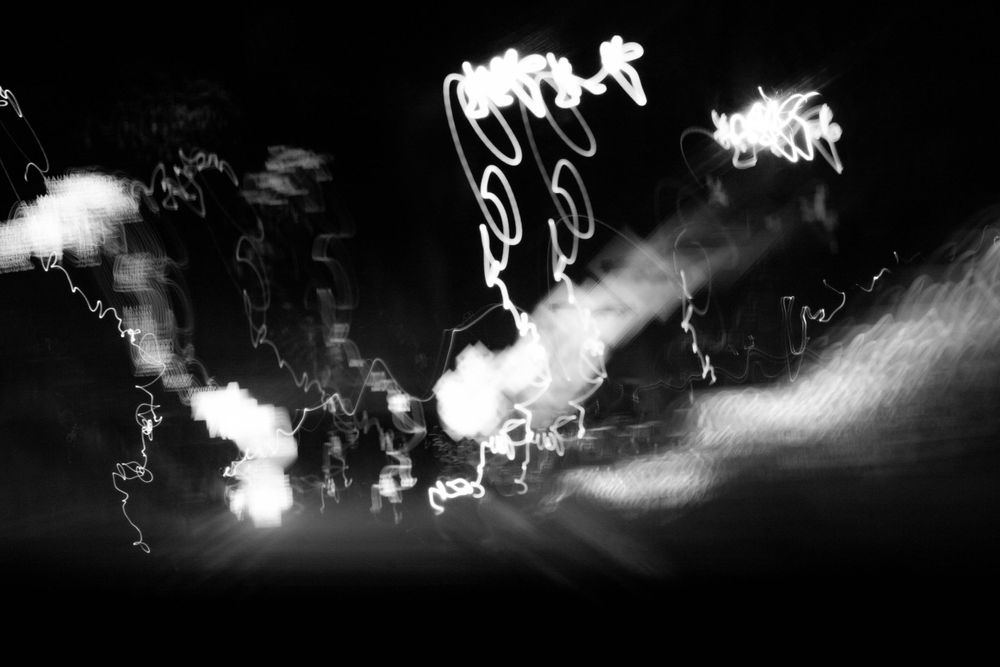 Experimental black and white street photography. Camila Casas captured the streets of Pittsburgh in black and white.