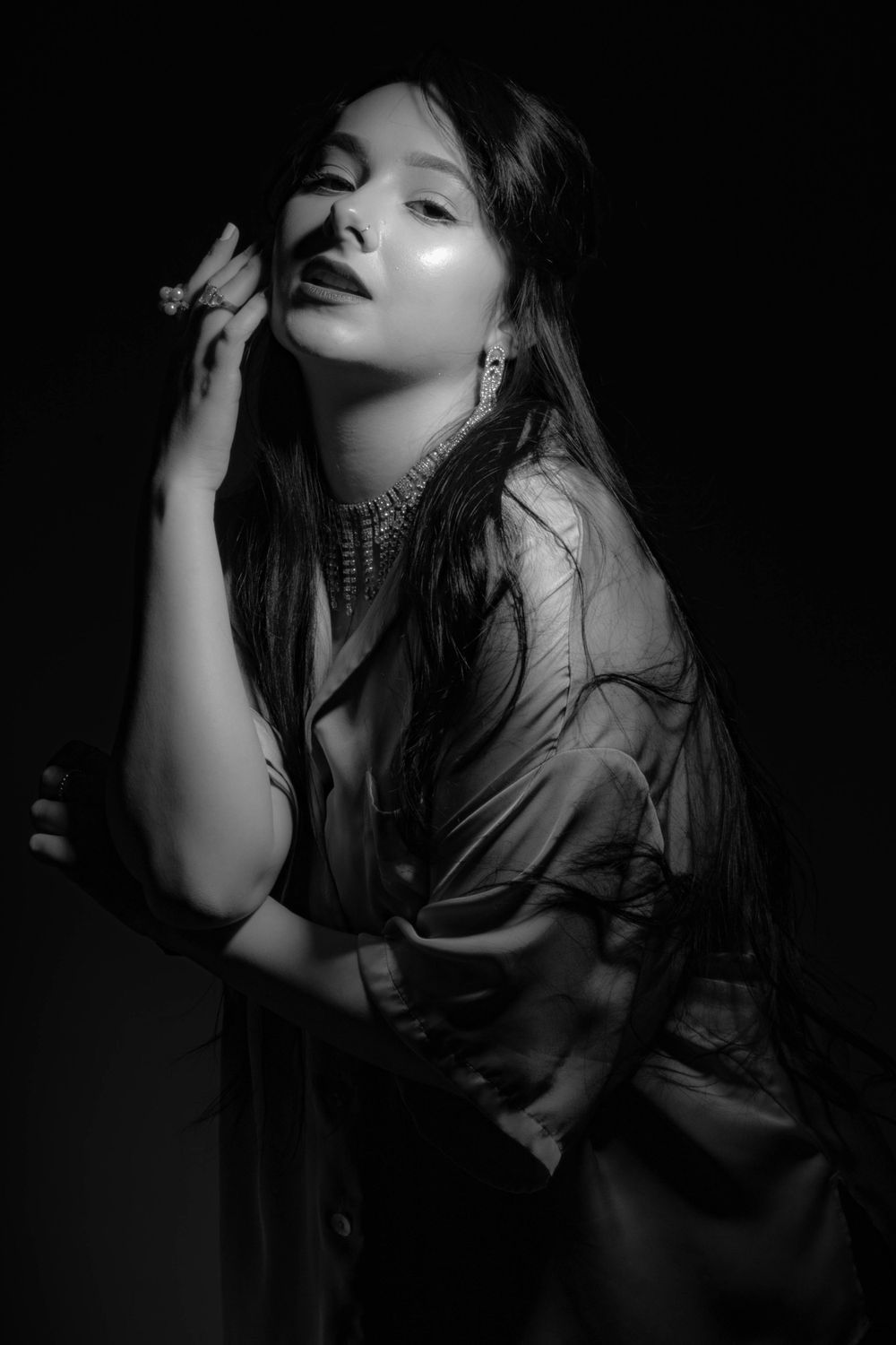 Lanah Lee, a talented actress based in Pittsburgh, was photographed by Camila Casas for the "Hollywood Glamour" series