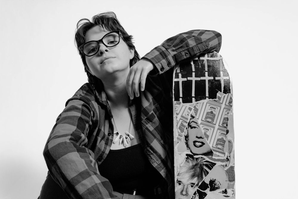 Lauren Bowser, graphic designer based in Pittsburgh, had a photo session with Camila Casas Creative